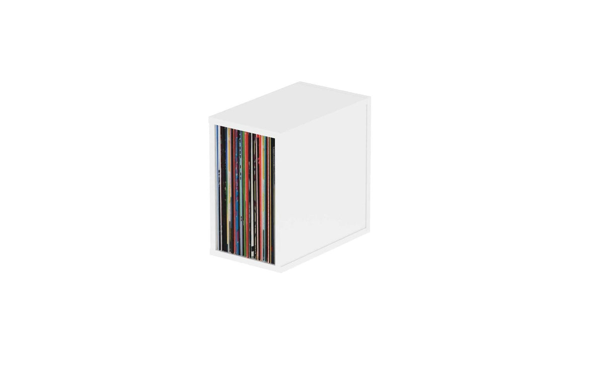Glorious Record Box 55 MDF weiss 55 LPs
