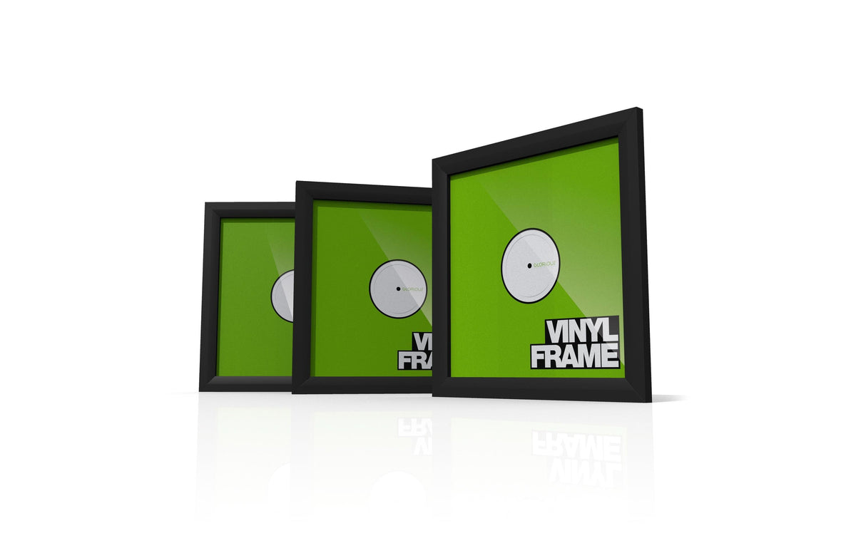 Glorious Vinyl Frame Set 3-teilig, Kunststoff, Schwarz