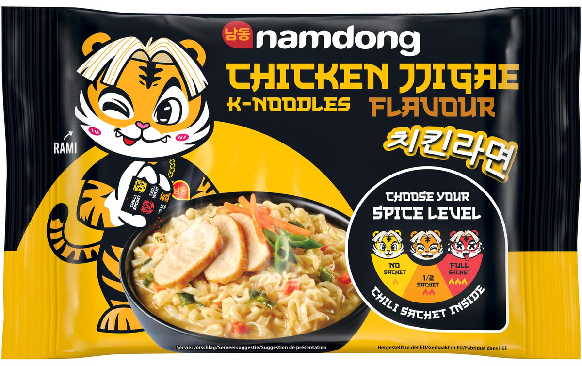 Namdong Chicken Jjigae Flavour K-Noodles 120 g