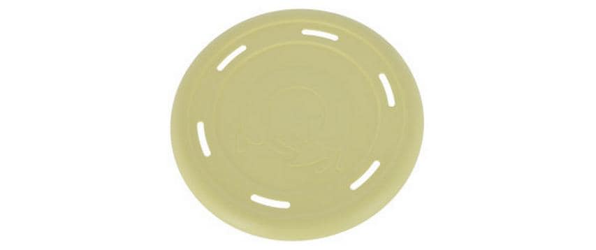 Kerbl Frisbee aus TPE Gelb, Ø25 cm