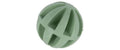 Kerbl Ball aus TPE Grün, Ø7.5 cm