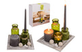 Chalet Deko-Set Completo 20x20x26cm grün