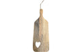 Chalet Servierbrett Herz 40x13x2cm natur