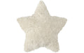 Chalet Sternkissen flauschig Corvatsch 45x45x8cm creme