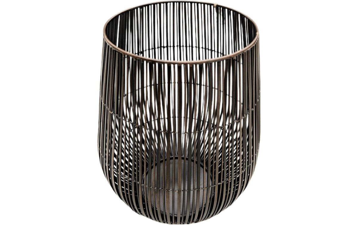 Chalet Kunstwindlicht Sabé M 18x18x21cm bronze