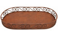 Chalet Eisenschale Skala L 31.5x15.5x4cm rost
