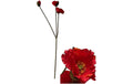 Chalet Blumenstängelmohn 105x30cm rot