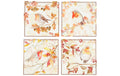 Chalet Untersetzter Apluzina 4er Set 10x10x0.65cm gemischt, 4er Set
