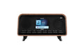 Audizio Desio-DWD Retro DAB+ Radio, Stereo, BT, darkwood