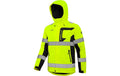 ACE Constructor Hi-Viz Regenjacke EN20471 & EN343 - Gelb -3XL