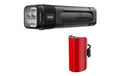 Knog Lichtset Blinder 1000 & Blinder Square Velolicht, schwarz