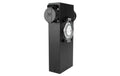 Steffen GardenLine Steckdosensäule mit Timer, mit 2 Aussensteckd T13 IP55, sz