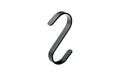 S-Haken 75 x 65 x 10 mm, schwarz