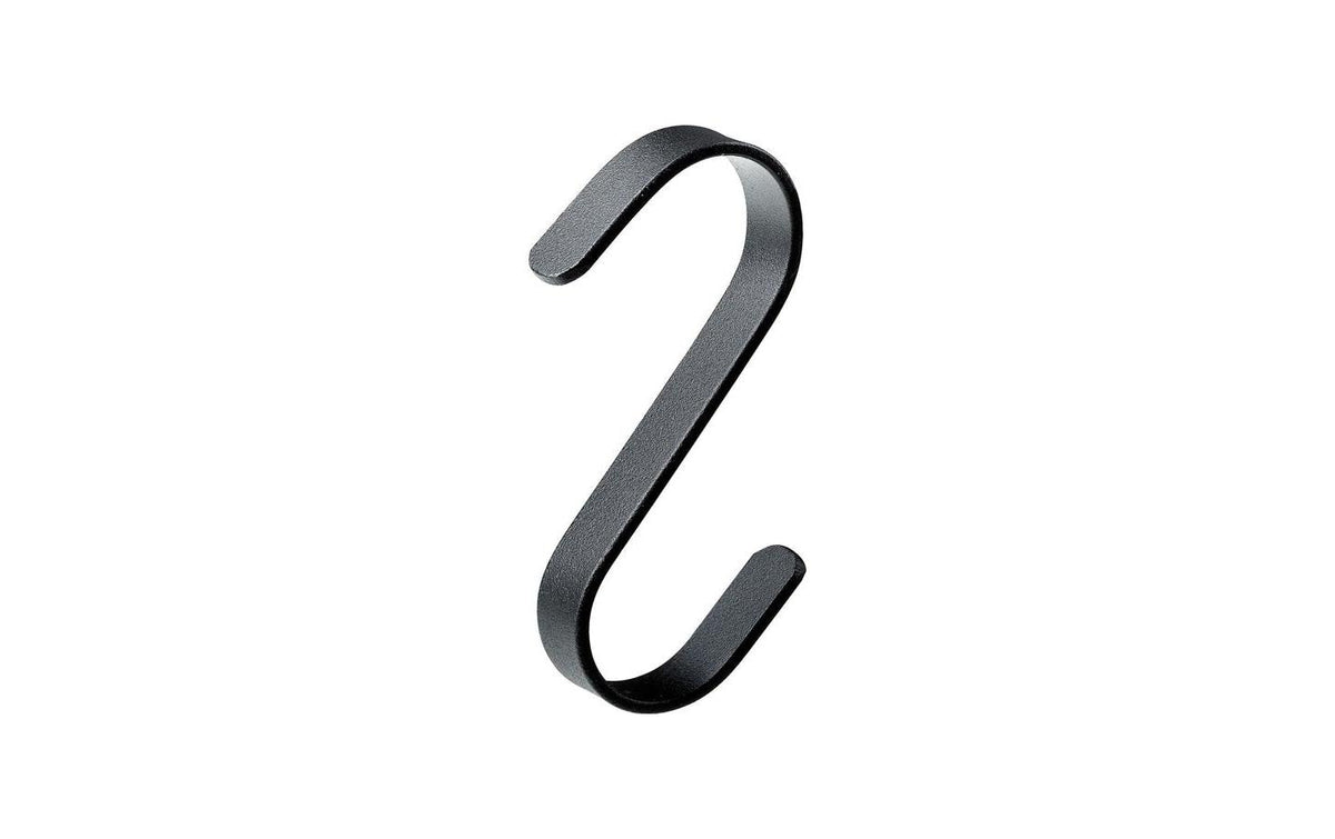 S-Haken 75 x 65 x 10 mm, schwarz