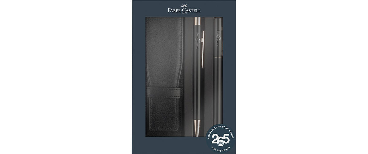 Faber-Castell Geschenkset Neo Slim schwarz/rosé