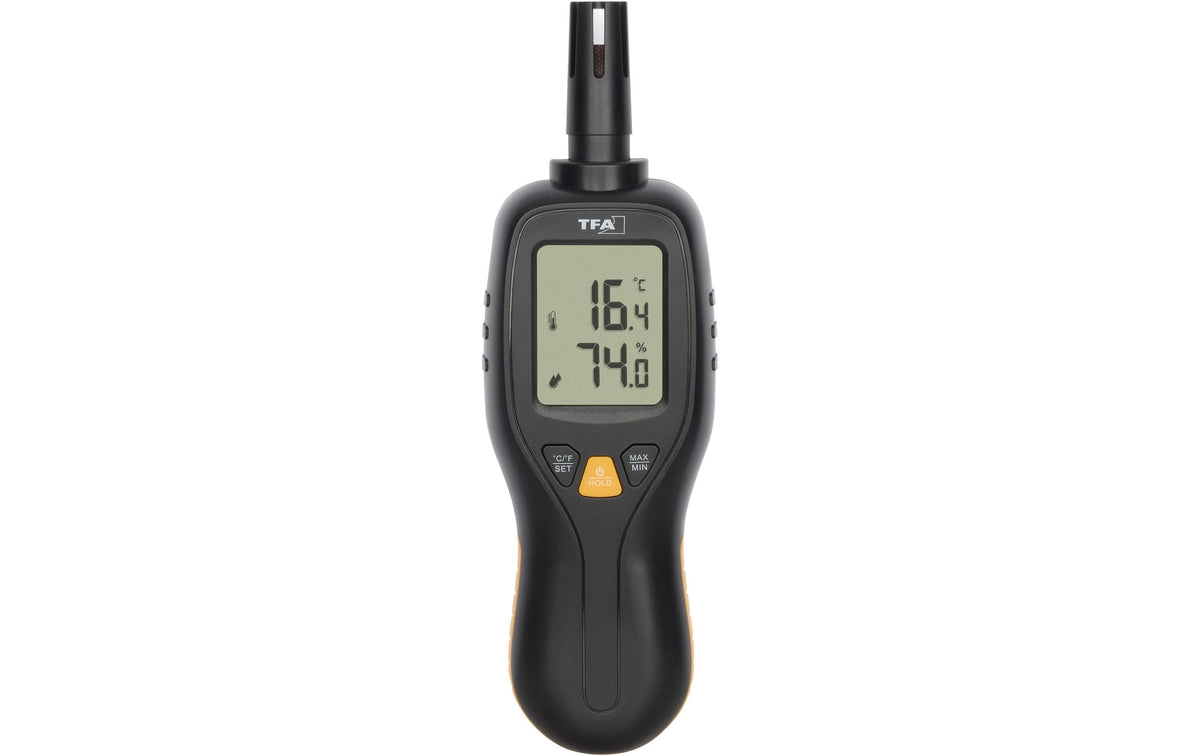 Digitales Profi-Thermo-Hygrometer ohne Batterie