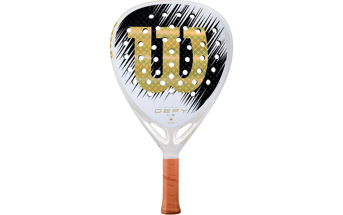 WILSON Defy LS V1 SE WHGO FRM 2 Weiss/Gold