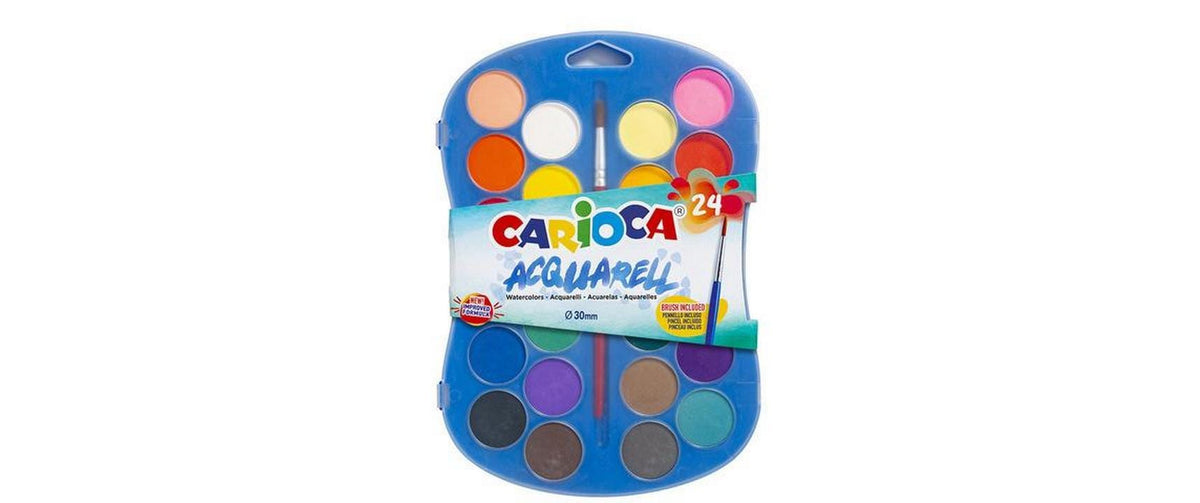 Carioca Wasserfarbe E-24 24er Pack