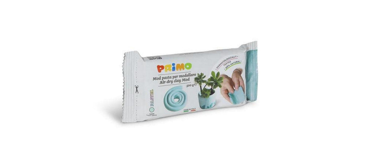 Primo Modelliermasse pastellgrün, lufttrocknend, 500g