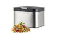 relaxdays Komposteimer 4.5 Liter, Silber
