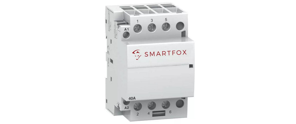 Schütz für Ladestation 1ph/3ph-Umschaltung 40A, 3x Schliesser,Spule 230VAC, 3TE