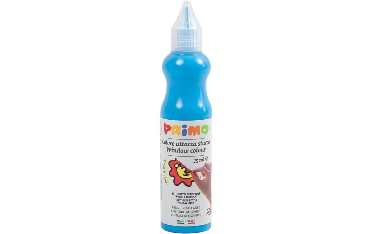 Primo Fenstermalfarbe 75ml cyanblau