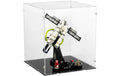 Acryl-Display LEGO 11389 Der Astronaut Mit Kurbelöffnung und schwarzem Boden