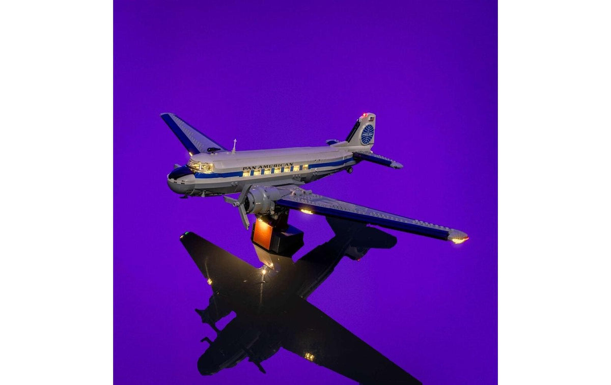 2.0 LED Licht Set für LEGO 11378 Douglas DC-3 PAN AM