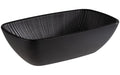 APS Schale Rechteckig Nero GN 1/9 17,6 x 10,8 cm, Schwarz