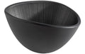 APS Bowl Oval Nero 0.3 Liter, Schwarz