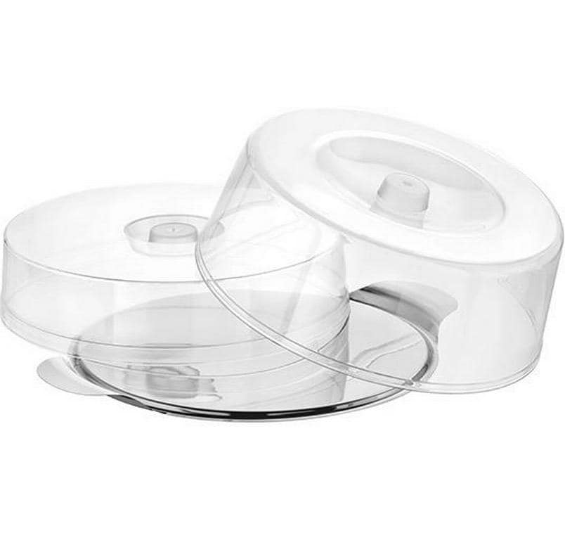 APS Tortenplatte mit 2 Hauben Grösse: 30 x 11/7cm cm