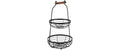 APS Etagere 2-stufig Schwarz