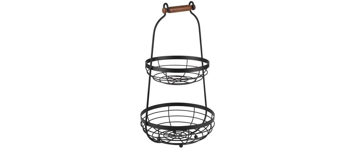 APS Etagere 2-stufig Schwarz