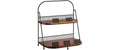 APS Etagere 11-teilig Braun/Schwarz