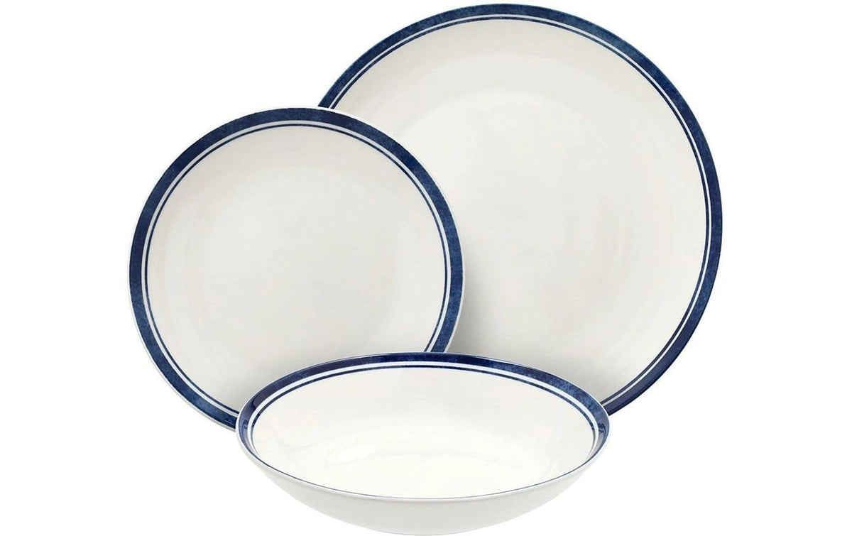 Tognana Geschirrset Filo Blu 18-teilig