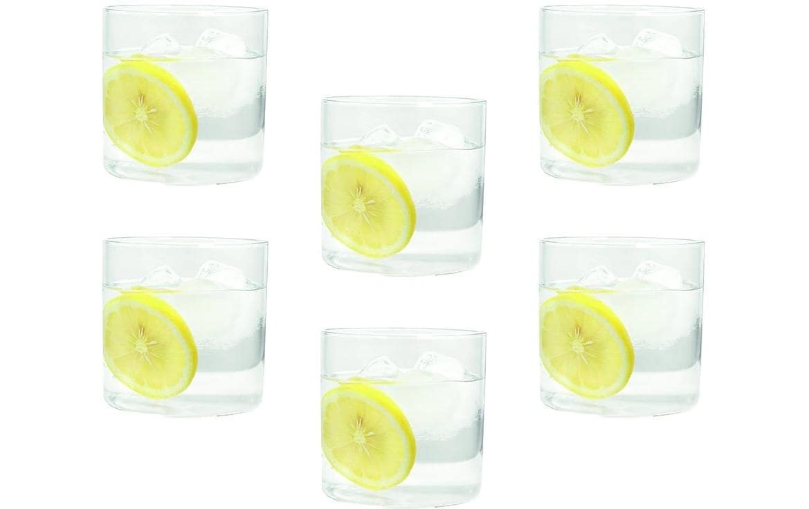 Tognana Trinkgläser Lyra 6 Stück, 330 ml, Transparent