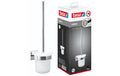 tesa WC-Bürsten-Set EKKRO Silber Serie ohne Bohren, silber