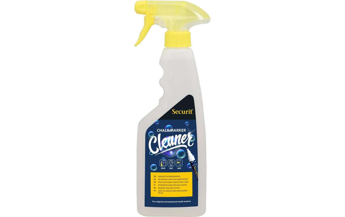 Securit Reinigungsspray für Kreidemarker 500 ml, für non-poröse Oberflächen