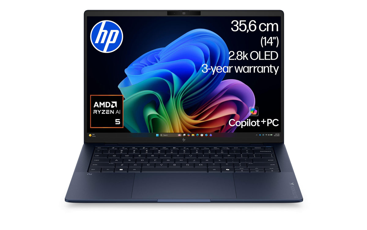 HP EB X G2a 14 NGAI,RAI7P 450,32,512,SVT,5G 14" WUXGA 800 SV AG TS,W11P,Blue,3Y Ons