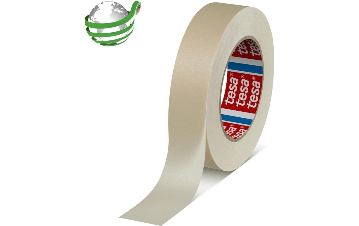 tesa Malerband Krepp hitzebeständig 50m x 9mm, Chamois