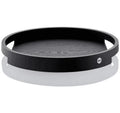 AdHoc Serviertablett Aura Eschenholz schwarz, D 40 cm, H 4,3  cm