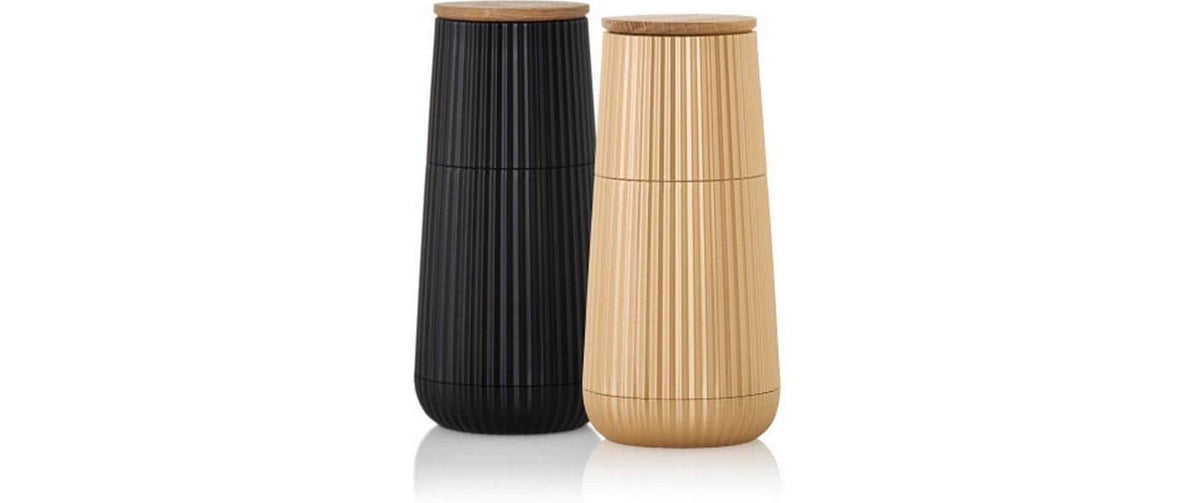 AdHoc Pfeffer- und Salzmühle Scape Set Black Gold