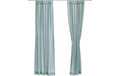 URBANARA Vorhang 2er-Set Tolosa Melange Salbeigrün 140x320cm
