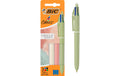 Bic 4 Colours Kugelschreiber Mineral Tones 1 mm, 3 Stück: Beige, Olive, Himbeer