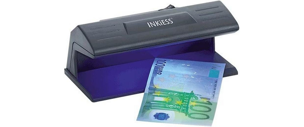 Rieffel Banknotenprüfgerät, schwarz 230V, 50 Hz, 9W
