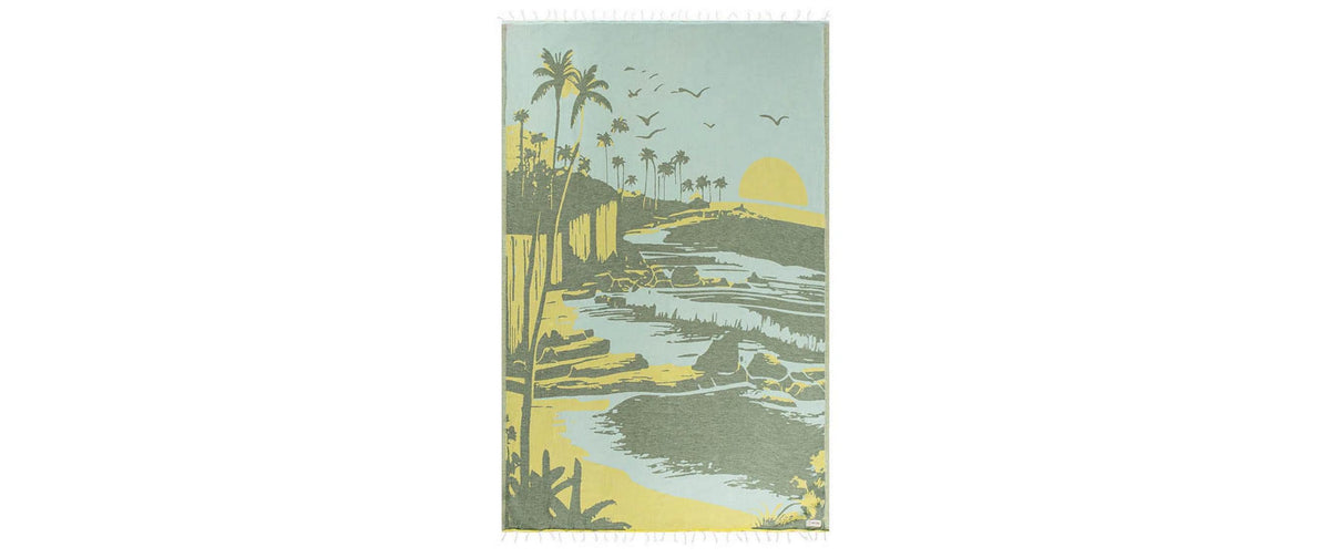 SandCloud BEACH TOWELS  130x178cm CLIFFSIDE - LARGE