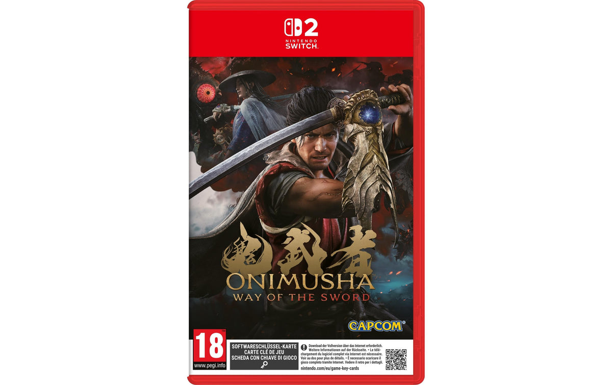 Onimusha: Way of the Sword, Switch 2 Alter: 18+, Game-Key Card