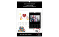 Bastelkalender DIY A4 2027 21x29.7 cm, schwarz-weiss