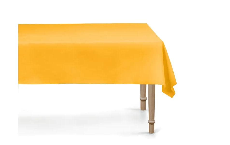 Partydeco Tischdecke synthetisch hellorange, 183 x 137 cm, 100% PEVA