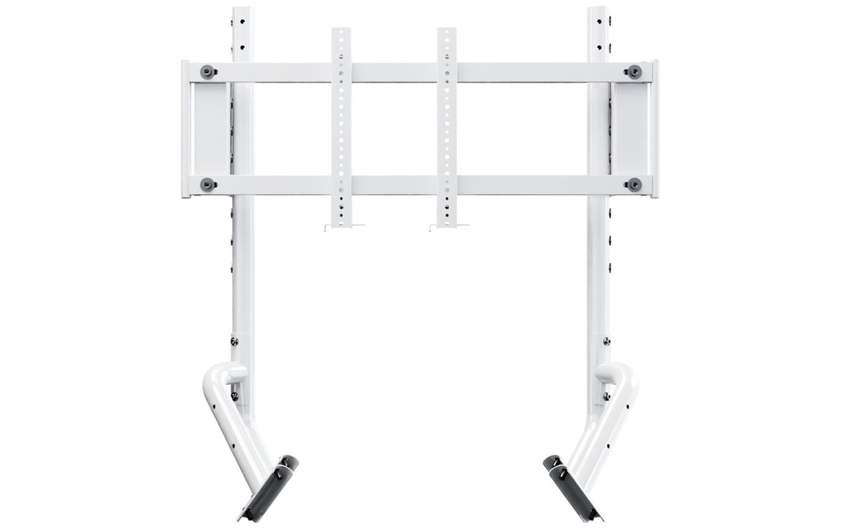 Oplite R8 Single Monitor Mount Stahl, Weiss